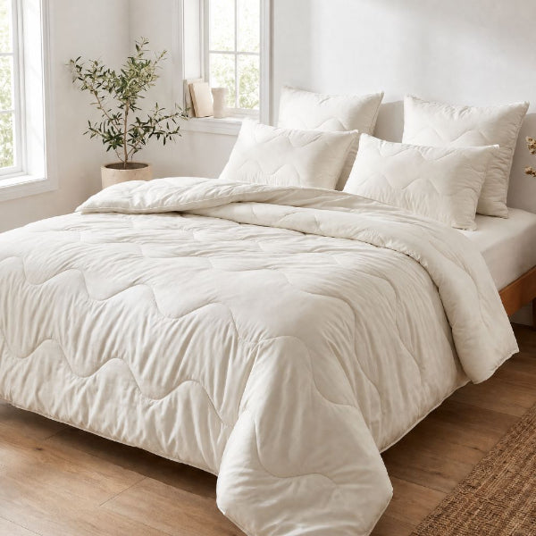 Moemoe | Wool Duvet Inner — 300gsm (Lightweight)