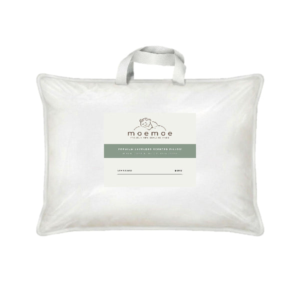 Soft supportive pillow for side and back sleepers