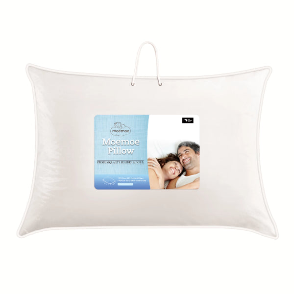 Moemoe Feather & Down Pillow PAIR Moemoe NZ