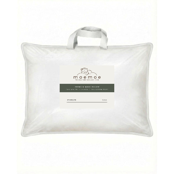 Moemoe wool pillow